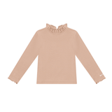 Milah Top - Rose Mocha van Donsje Amsterdam | Kids Conceptstore Le Fanfare
