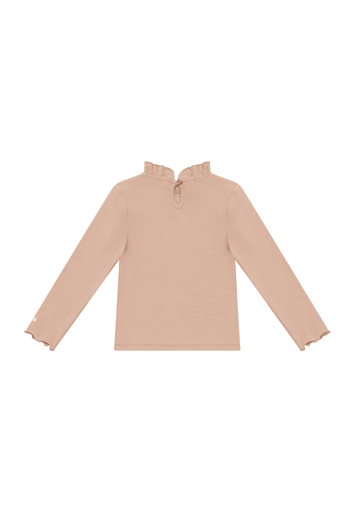 Milah Top - Rose Mocha van Donsje Amsterdam | Kids Conceptstore Le Fanfare
