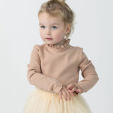 Milah Top - Rose Mocha van Donsje Amsterdam | Kids Conceptstore Le Fanfare