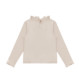 Milah Top - Soft Sand van Donsje Amsterdam | Kids Conceptstore Le Fanfare