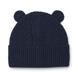 Miller Beanie With Ears Classic Navy van Liewood | Kids Conceptstore Le Fanfare