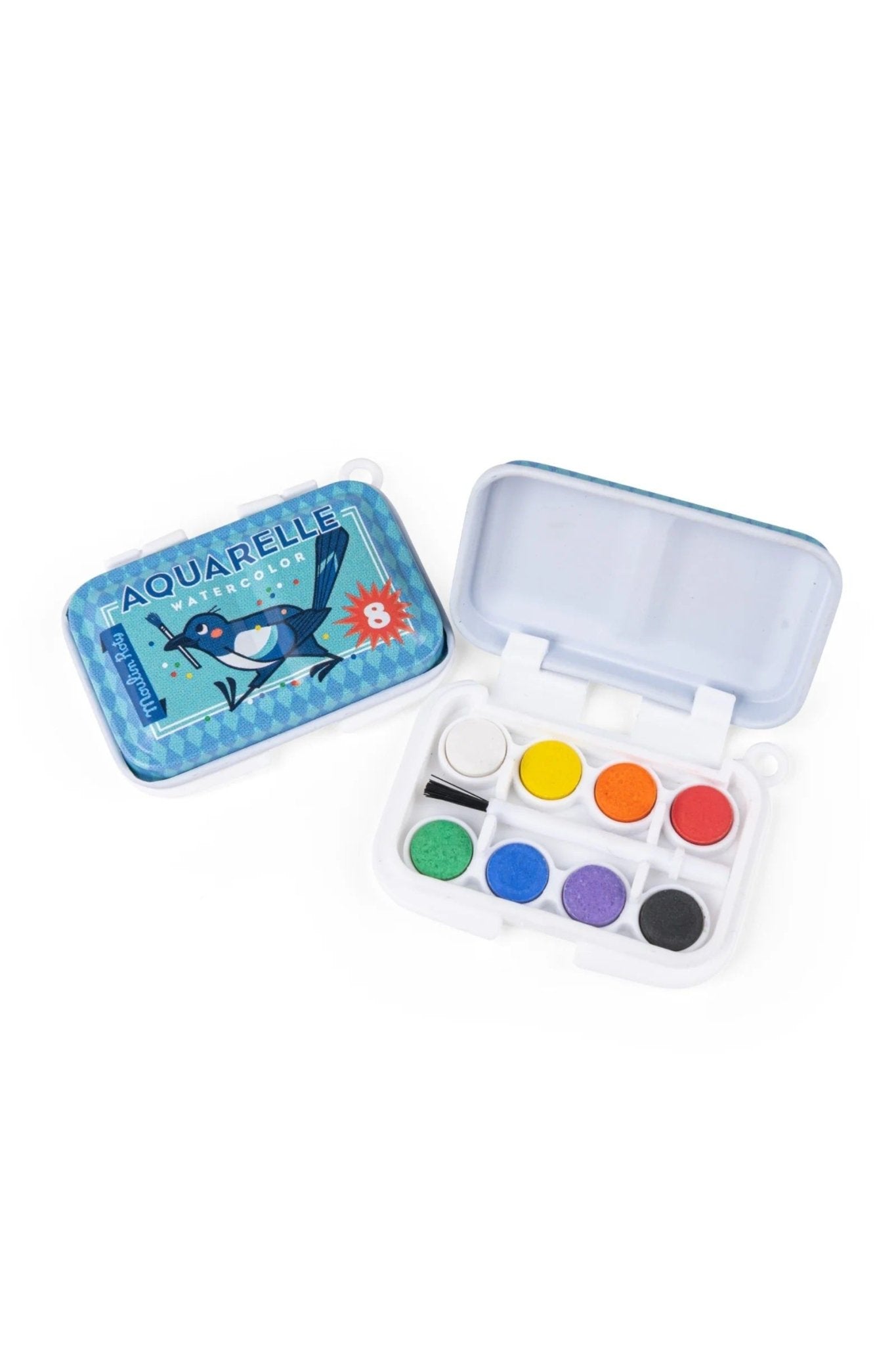 Mini aquarel palet - blauw van Moulin Roty | Kids Conceptstore Le Fanfare
