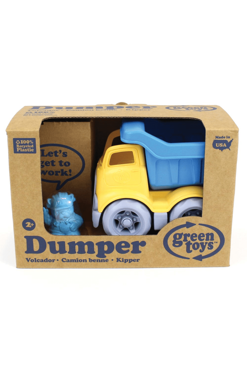 Mini kiepwagen - Geel/Blauw van Green Toys | Kids Conceptstore Le Fanfare