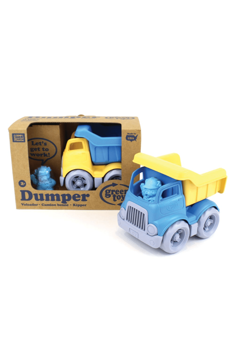 Mini kiepwagen - Geel/Blauw van Green Toys | Kids Conceptstore Le Fanfare