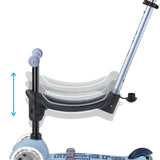 Mini Micro 6in1 Rock & Go LED blauw van Micro Step | Kids Conceptstore Le Fanfare