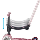 Mini Micro 6in1 Rock & Go LED roze van Micro Step | Kids Conceptstore Le Fanfare