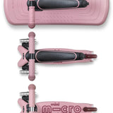 Mini Micro 6in1 Rock & Go LED roze van Micro Step | Kids Conceptstore Le Fanfare