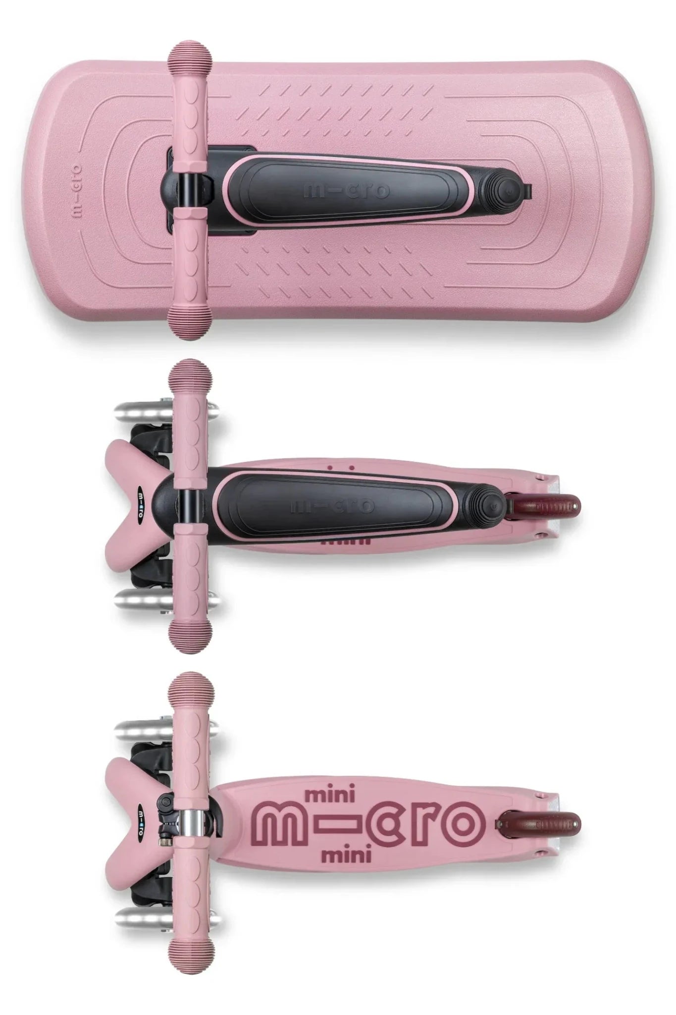 Mini Micro 6in1 Rock & Go LED roze van Micro Step | Kids Conceptstore Le Fanfare