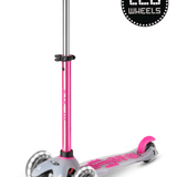 Mini Micro Step Deluxe Flux LED Neochrome Pink van Micro Step | Kids Conceptstore Le Fanfare