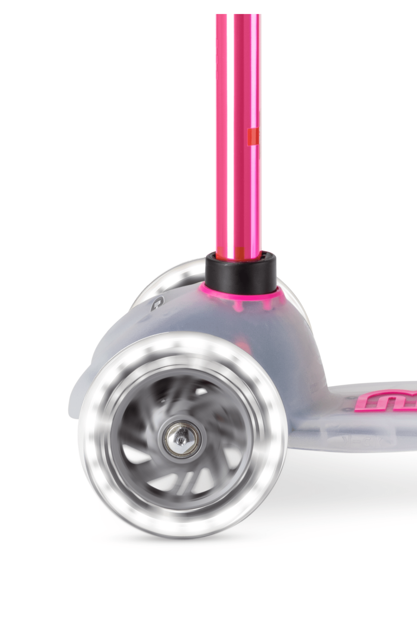 Mini Micro Step Deluxe Flux LED Neochrome Pink van Micro Step | Kids Conceptstore Le Fanfare