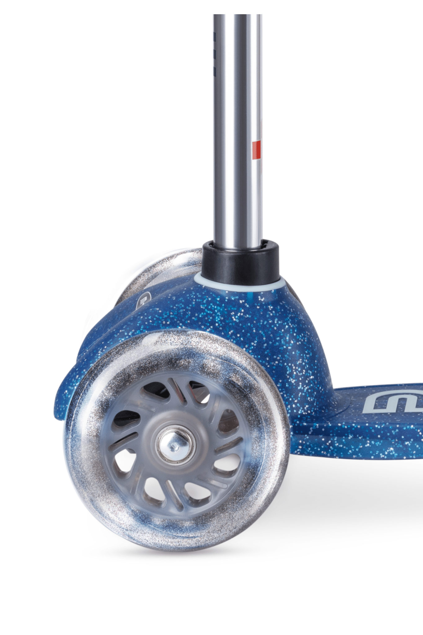 Mini Micro Step Deluxe Glitter LED Blue van Micro Step | Kids Conceptstore Le Fanfare