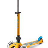 Mini Micro step Deluxe inklapbaar LED abrikoos Limited Edition van Micro Step | Kids Conceptstore Le Fanfare