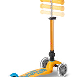 Mini Micro step Deluxe inklapbaar LED abrikoos Limited Edition van Micro Step | Kids Conceptstore Le Fanfare