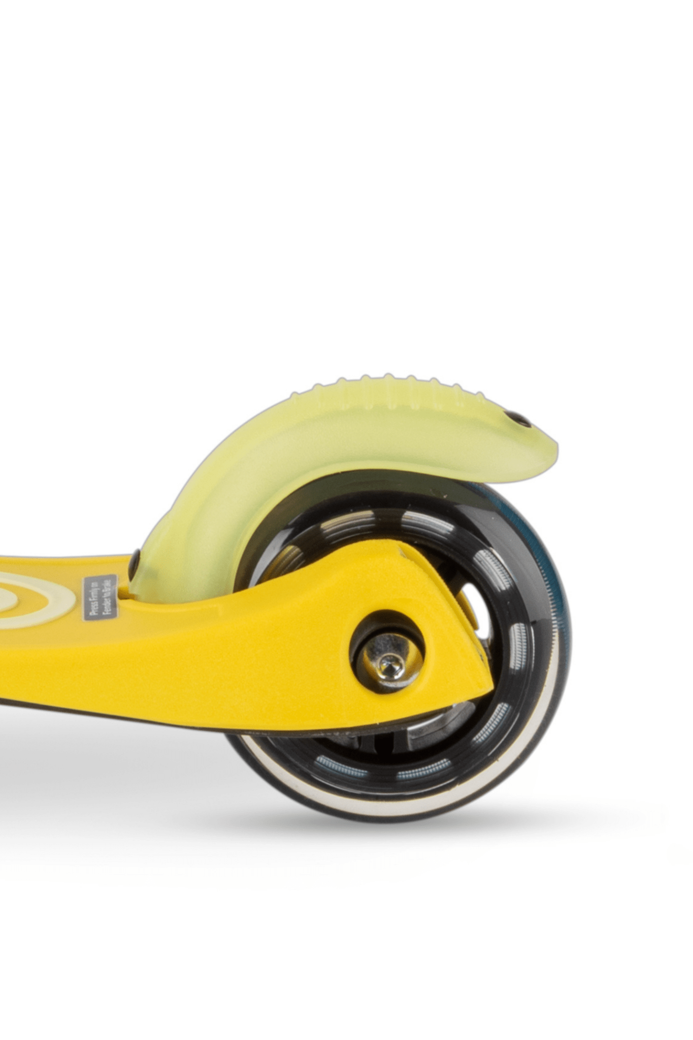 Mini Micro step Deluxe LED Geel van Micro Step | Kids Conceptstore Le Fanfare