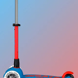 Mini Micro step Deluxe LED Neon Blauw/Rood van Micro Step | Kids Conceptstore Le Fanfare