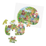 Mini puzzel (4 x 12 st) - Les Minouchkas van Moulin Roty | Kids Conceptstore Le Fanfare