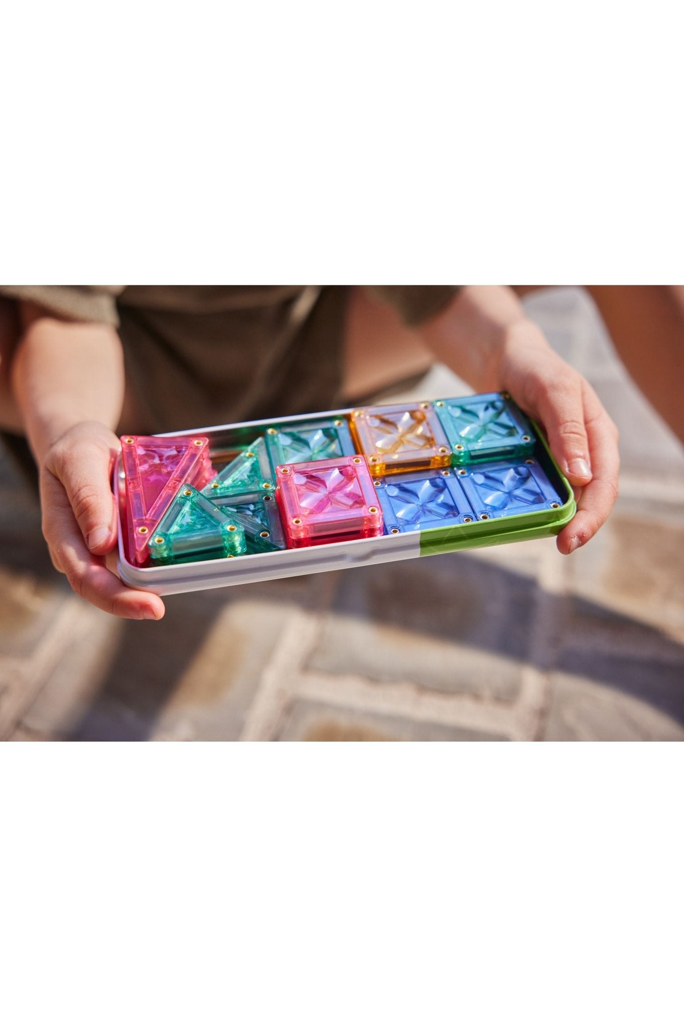 Mini Tiles Pack Pastel | 28 stuks van Cleverclixx | Kids Conceptstore Le Fanfare