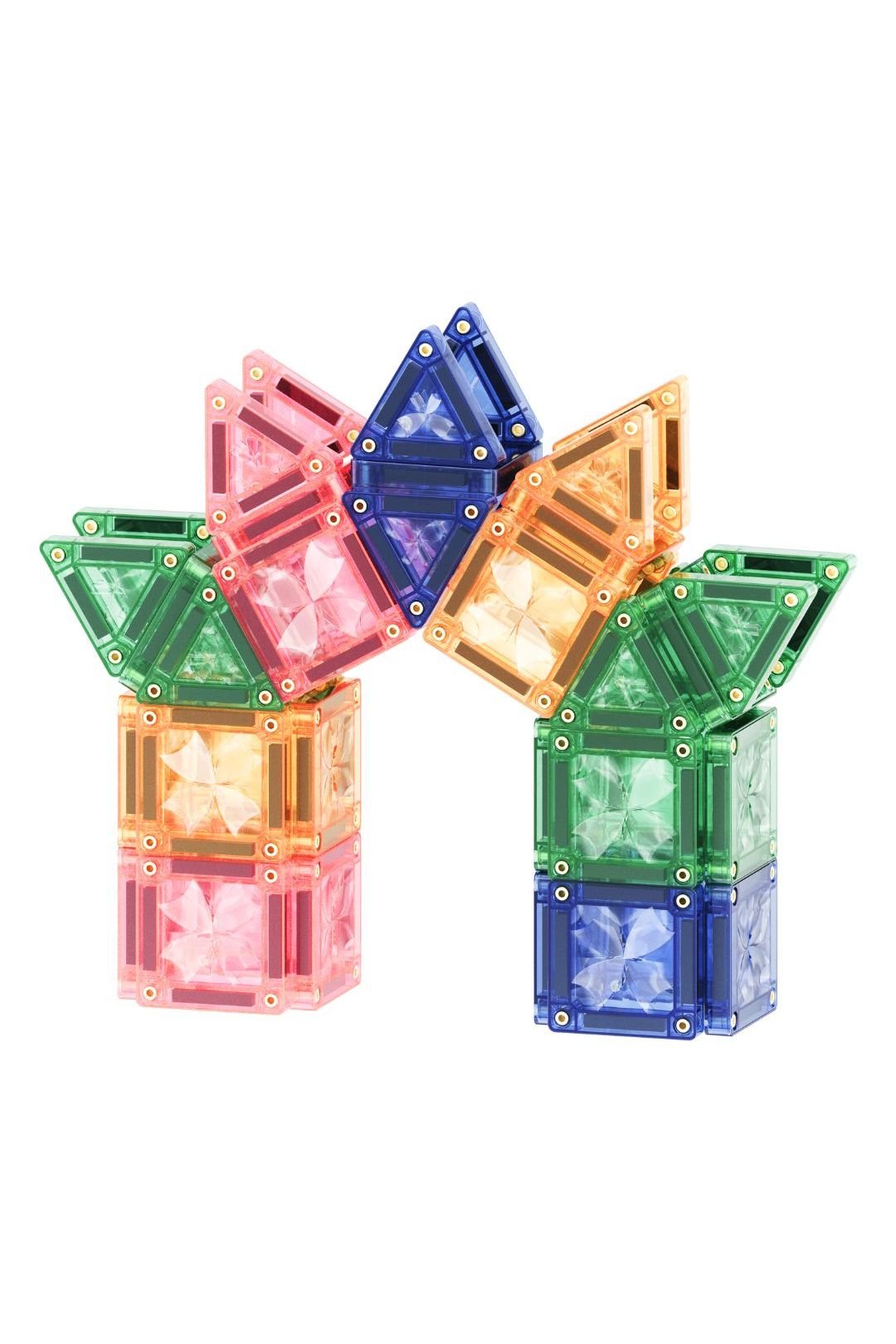 Mini Tiles Pack Pastel | 28 stuks van Cleverclixx | Kids Conceptstore Le Fanfare