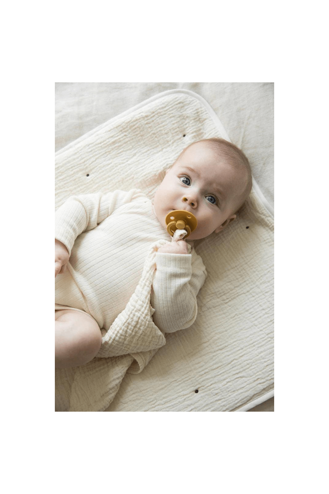 mini towel . je t aime . lavender lilac van atelier an.nur | Kids Conceptstore Le Fanfare