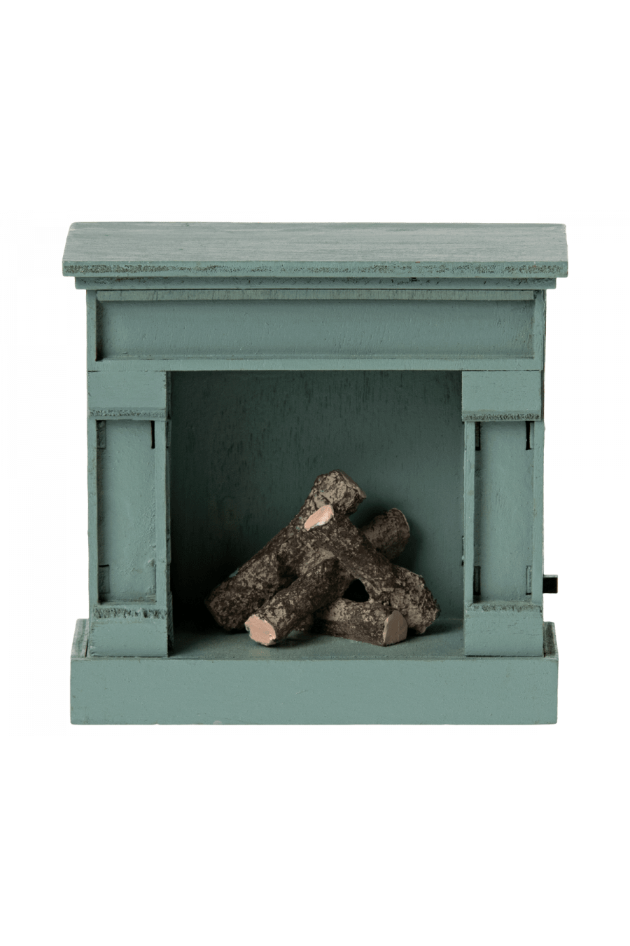 Miniature Fireplace - Vintage Blue van Maileg | Kids Conceptstore Le Fanfare