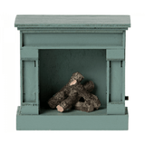 Miniature Fireplace - Vintage Blue van Maileg | Kids Conceptstore Le Fanfare