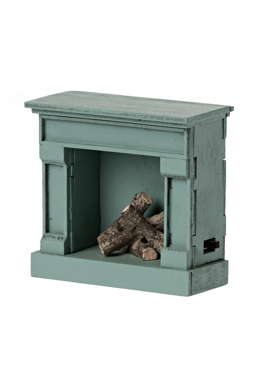 Miniature Fireplace - Vintage Blue van Maileg | Kids Conceptstore Le Fanfare
