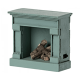 Miniature Fireplace - Vintage Blue van Maileg | Kids Conceptstore Le Fanfare