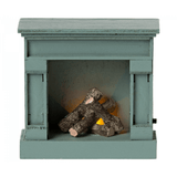 Miniature Fireplace - Vintage Blue van Maileg | Kids Conceptstore Le Fanfare