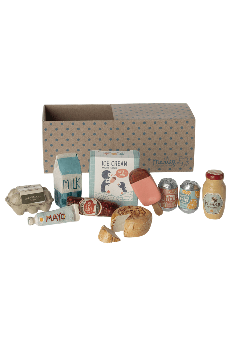 Miniature Grocery Box van Maileg | Kids Conceptstore Le Fanfare