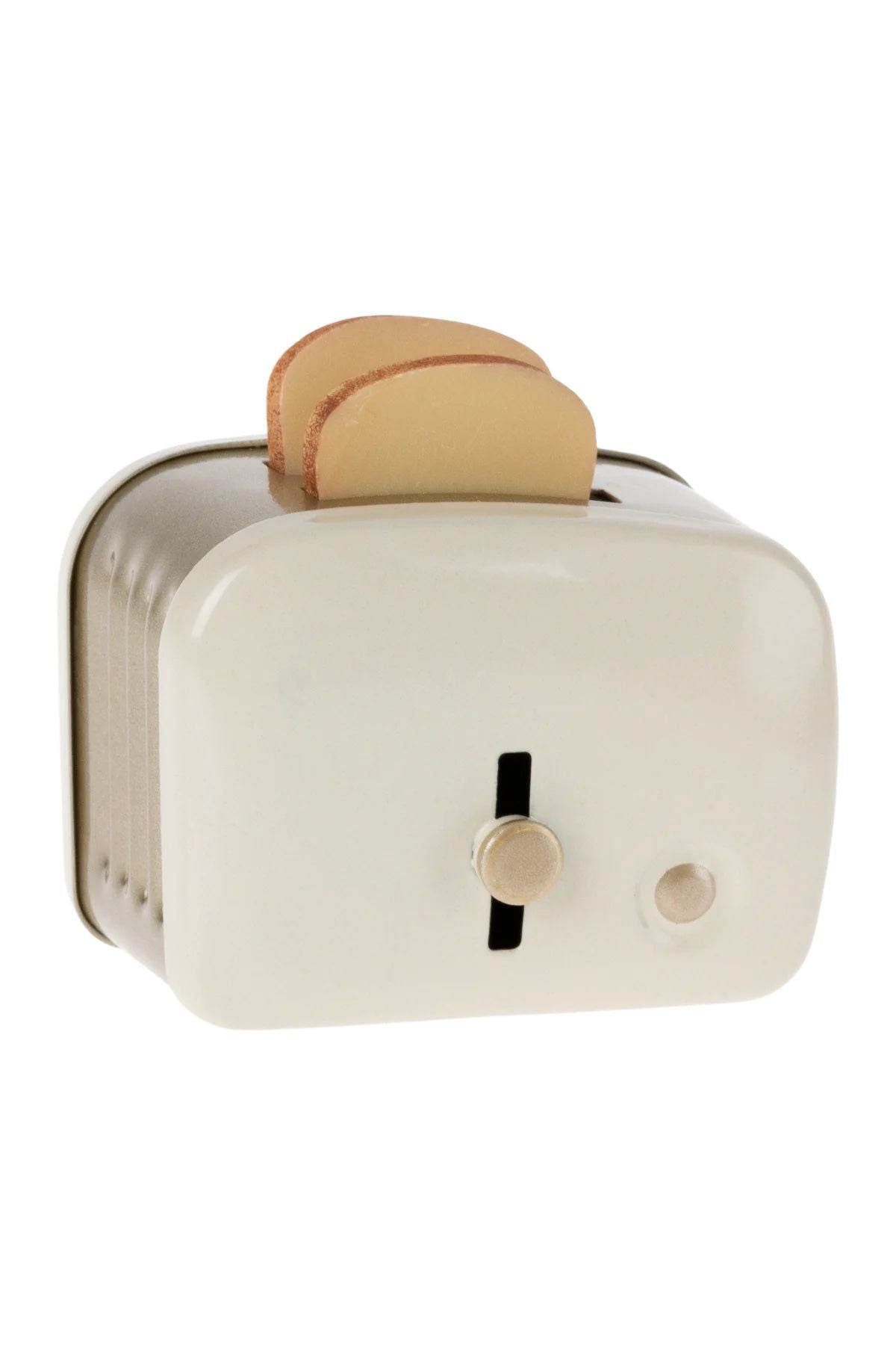Miniature toaster with bread - Off white van Maileg | Kids Conceptstore Le Fanfare