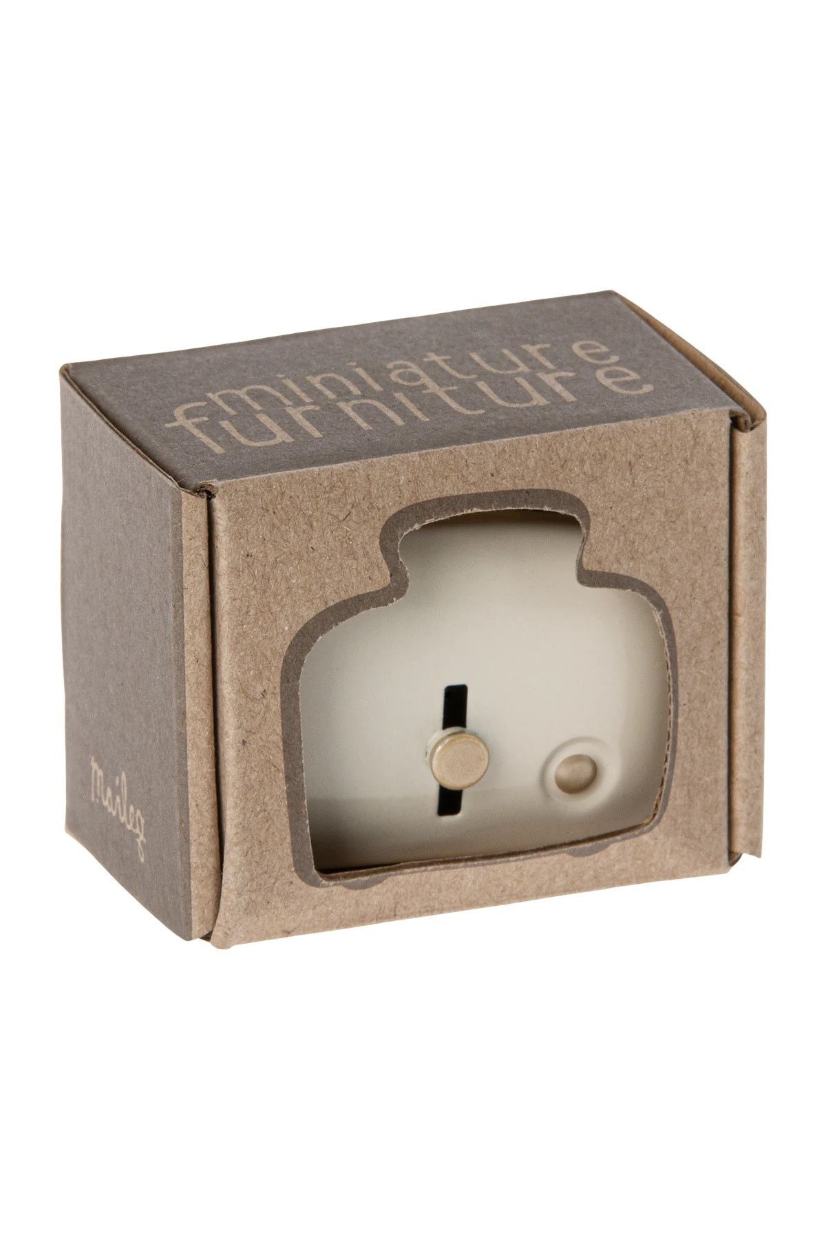 Miniature toaster with bread - Off white van Maileg | Kids Conceptstore Le Fanfare