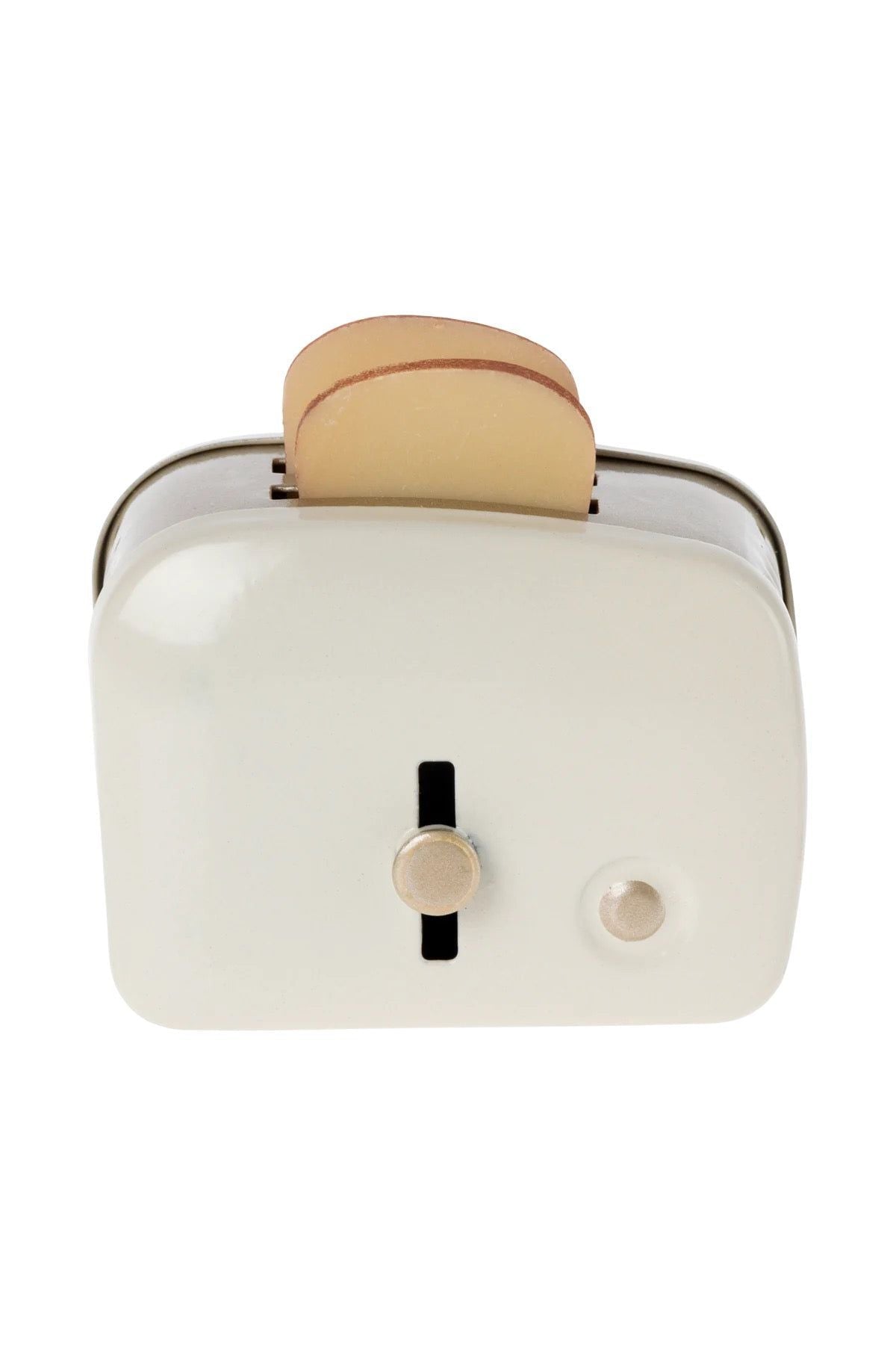 Miniature toaster with bread - Off white van Maileg | Kids Conceptstore Le Fanfare
