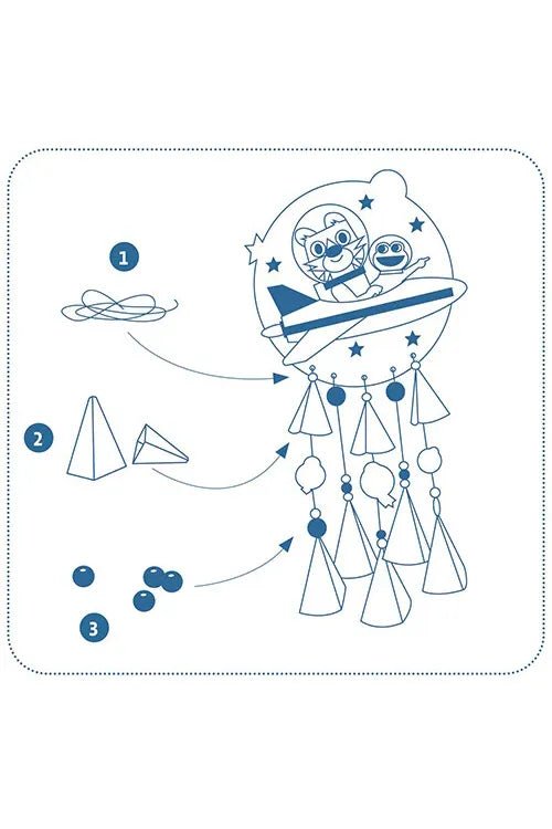 Mobiel Sterren van Djeco | Kids Conceptstore Le Fanfare