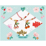 Armbandjes maken tila and cherries