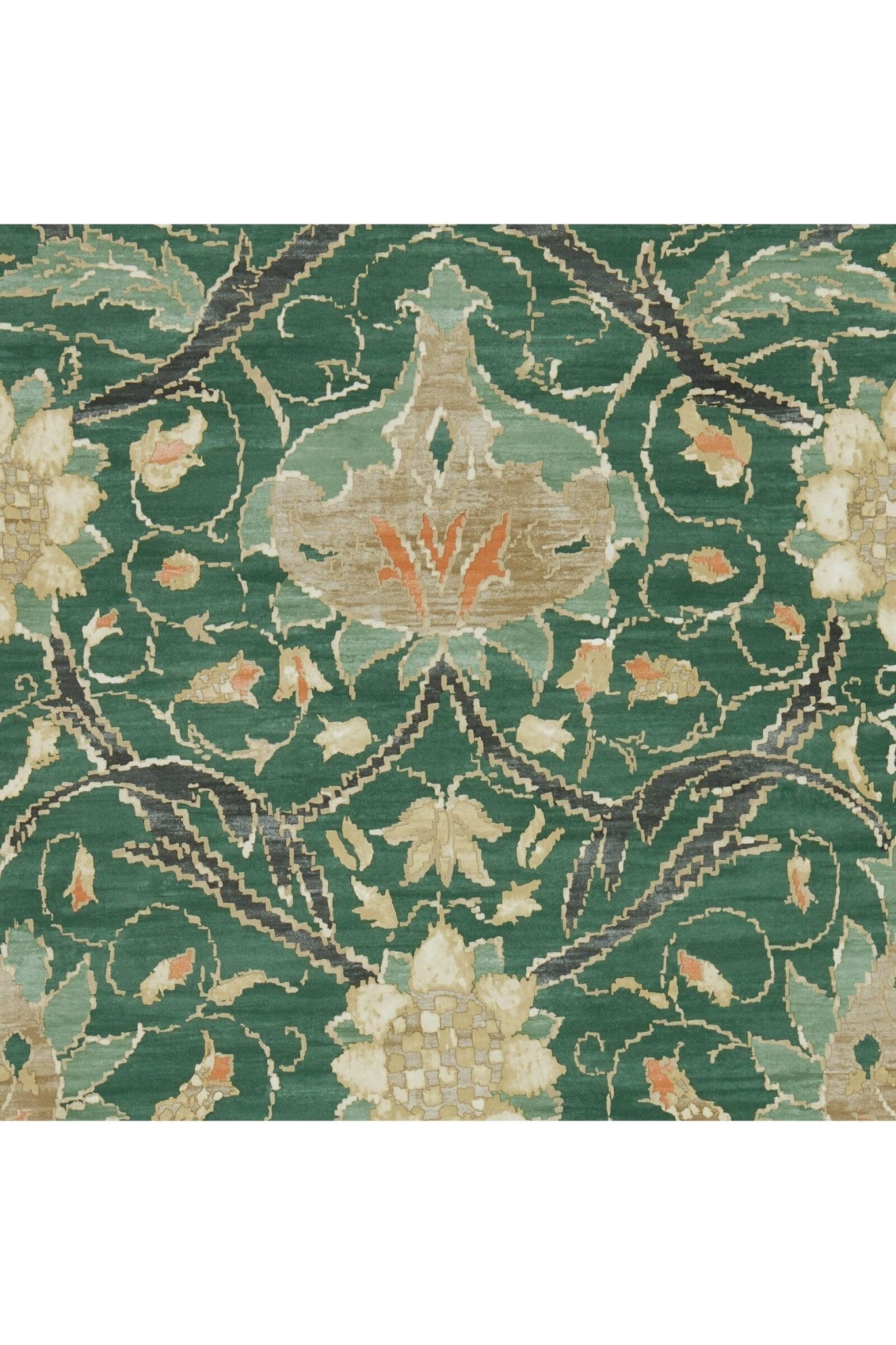 Montreal Wallpaper - Forest/Teal van Morris & Co | Kids Conceptstore Le Fanfare