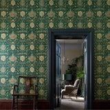 Montreal Wallpaper - Forest/Teal van Morris & Co | Kids Conceptstore Le Fanfare