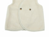 Monty Gilet - Cream van Donsje Amsterdam | Kids Conceptstore Le Fanfare