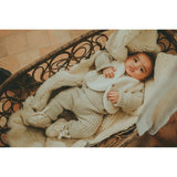Monty Gilet - Cream van Donsje Amsterdam | Kids Conceptstore Le Fanfare