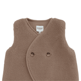 Monty Gilet - Hazelnut van Donsje Amsterdam | Kids Conceptstore Le Fanfare