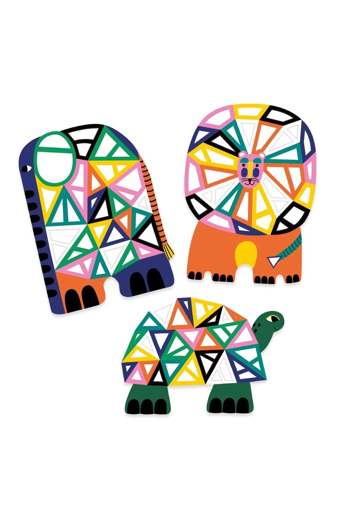 Mosaics - Africa van Djeco | Kids Conceptstore Le Fanfare