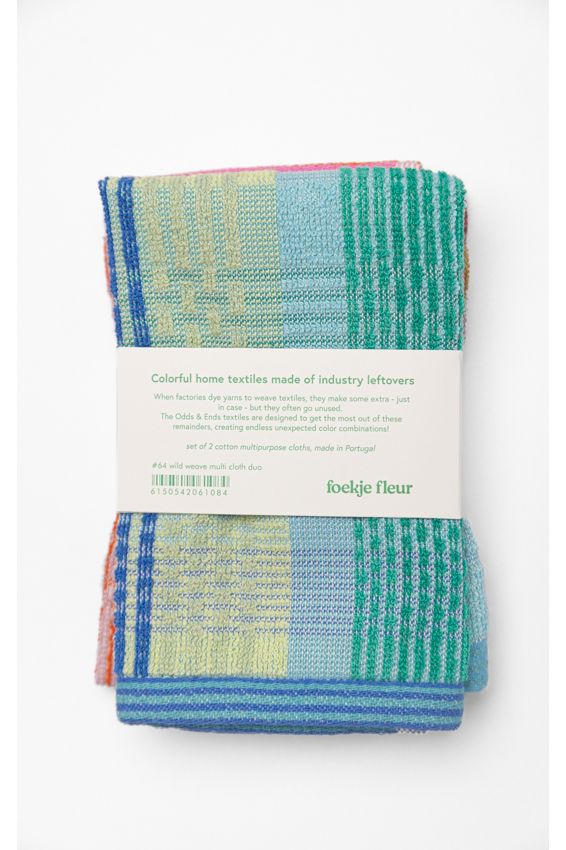 multi cloth duo 64 wild weave van foekje fleur | Kids Conceptstore Le Fanfare