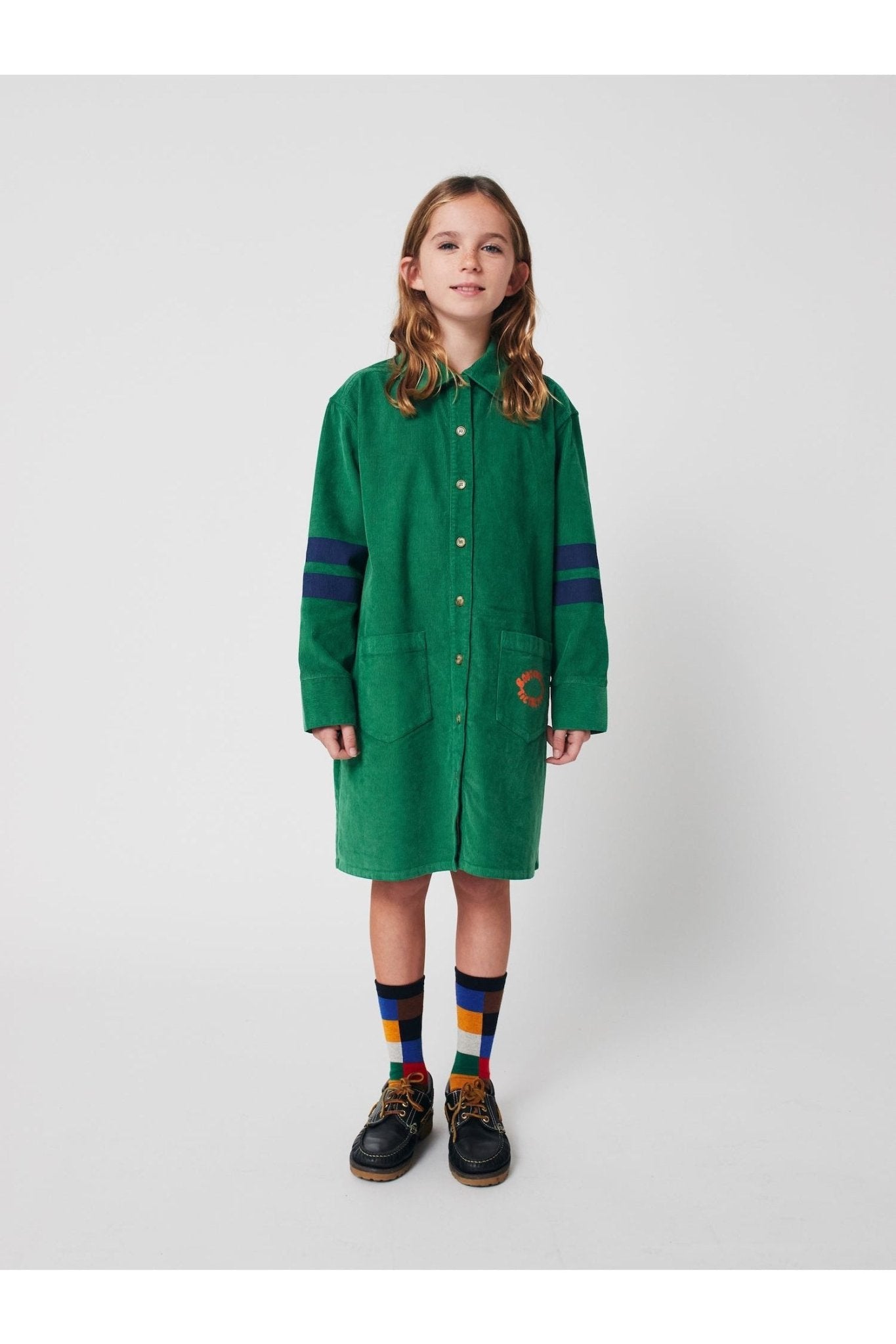Multicolor Tiles long socks - Multicolor van Bobo Choses | Kids Conceptstore Le Fanfare