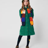 Multicolor Tiles reversible vest Multicolor van Bobo Choses | Kids Conceptstore Le Fanfare