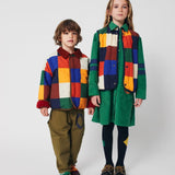 Multicolor Tiles reversible vest Multicolor van Bobo Choses | Kids Conceptstore Le Fanfare