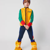 Multicolor Tiles reversible vest Multicolor van Bobo Choses | Kids Conceptstore Le Fanfare