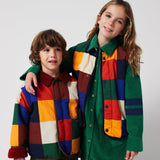 Multicolor Tiles reversible vest Multicolor van Bobo Choses | Kids Conceptstore Le Fanfare