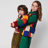 Multicolor Tiles reversible vest Multicolor van Bobo Choses | Kids Conceptstore Le Fanfare