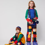 Multicolor Tiles reversible vest Multicolor van Bobo Choses | Kids Conceptstore Le Fanfare