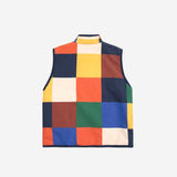 Multicolor Tiles reversible vest Multicolor van Bobo Choses | Kids Conceptstore Le Fanfare