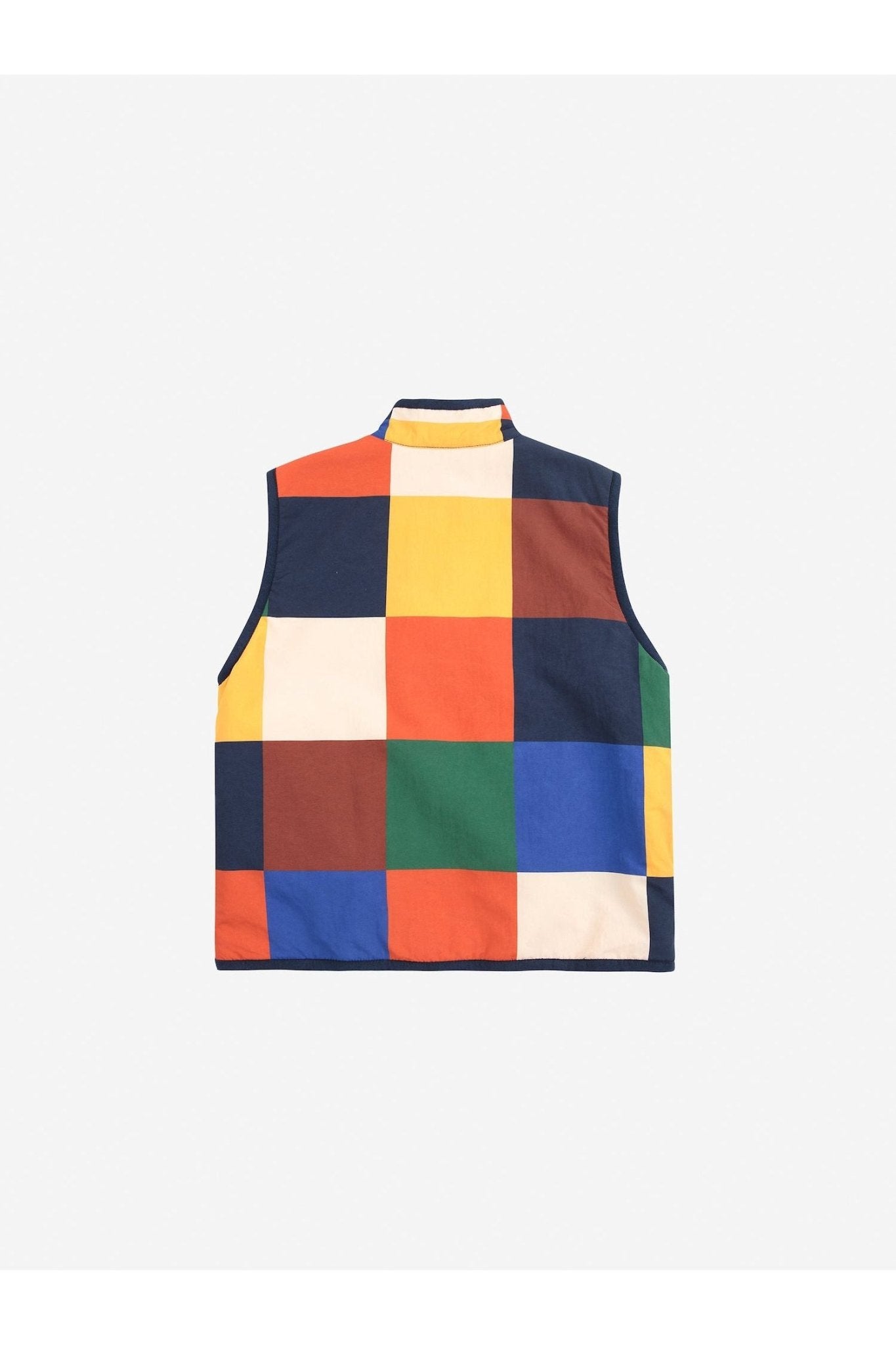 Multicolor Tiles reversible vest Multicolor van Bobo Choses | Kids Conceptstore Le Fanfare